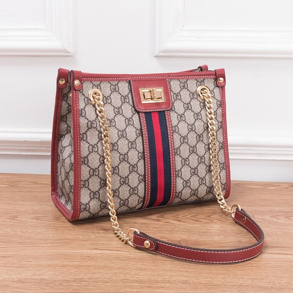 

women's new 2020 fashion large capacity portable tote winter chain single shoulder bag shoulder diagonal bag fashion