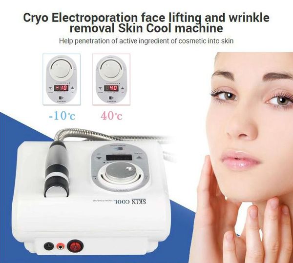 

upgraded version cooling face machine and cold massage hammer calming down skin for anti wrinkle anti aging face lifting machine ce