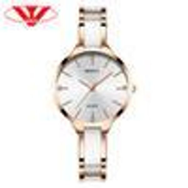 

nibosi watch women watches ladies creative women's ceramic bracelet watches female clock relogio feminino montre femme, Slivery;brown