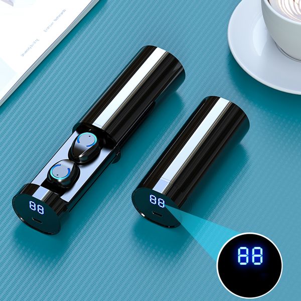 

tws wireless earbuds 3d stereo mini bluetooth earphone 5.0 with dual mic sports waterproof earphones auto pairing headset