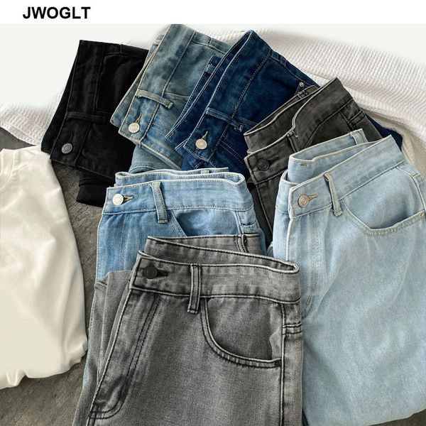 

6 colors men's regular fit jeans men's denim pants streetwear style blue black denim jeans menswear