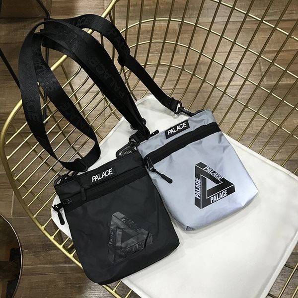 

sf6og palace отражающей водонепроницаемый нейлон треугольник скейтборд мужской и альпинизмом сумка банджи сумка сумка женская, White