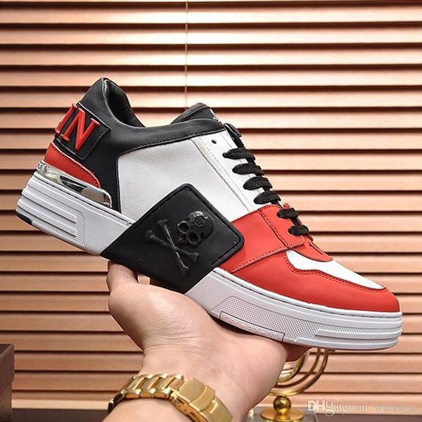 

mens shoes casual fashion trainers sneakers with box scarpe da uomo men shoes phantom kick $mid -mixed materials luxury drop shipping