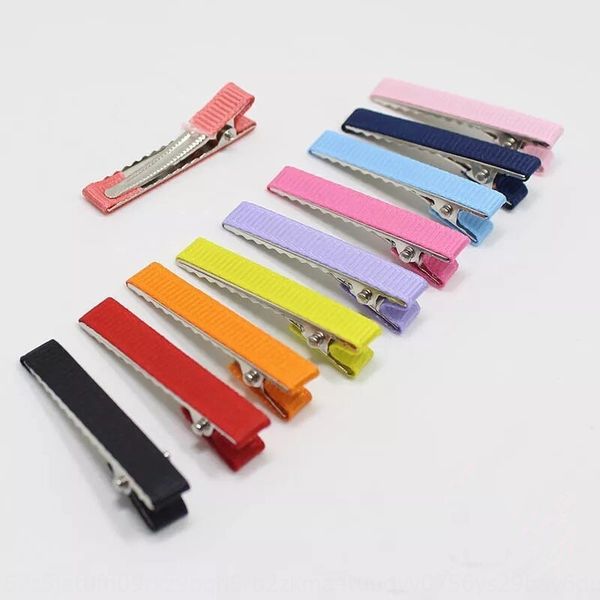 

korean diy hardware accessories sticker rib square diy adhesive paper accessory sticker duckbill clip children's hair clip, Slivery;white