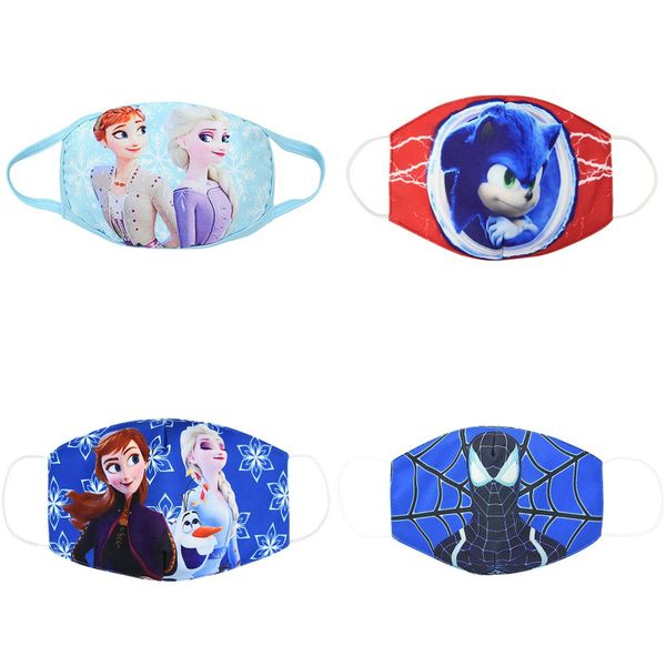 

cloth tapaboca kids mask and snorkel mask cotton face mouth mask cartoon youth children masks for kid katoen mascherine kdaws xhlight