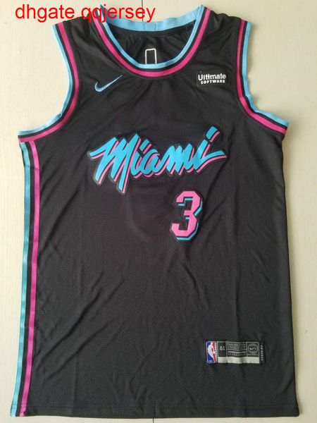 

2020 men's dwyane wade #3black jersey, Gray