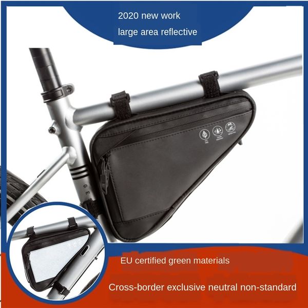 

neutral non-standard bicycle triangle mountain bike kit bicycle lower tube cycling front beam bag cycling bag
