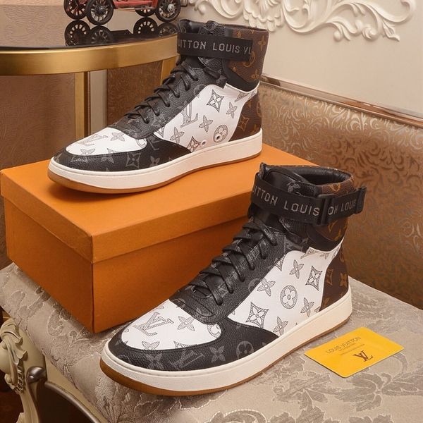 

2020rp designer new luxury men's casual sports shoes, outdoor casual shoes, fast delivery and original box, Black