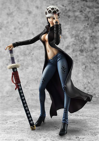 

20cm one piece trafalgar law anime action figure pvc collection model toys for christmas gift mx200727