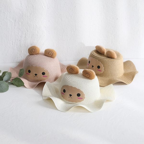 

цю nan детские ведро ведро рыбак летом мода девушки новый пляж вс ребенок вс шляпа мультфильм рыбак шляпа, Yellow