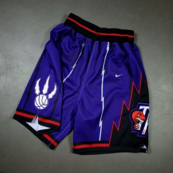

100% stitched tor vintage shorts size xs-5xl 32  mens throwbacks vince carter basketball jerseys, Gray