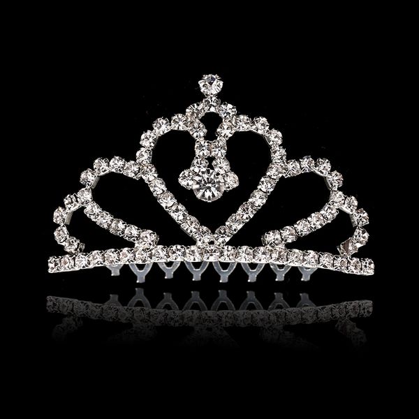 

z 2020 popular beautiful and trendy bride & cute little girl suitable for the crown hair ornaments is your choice, Golden;silver
