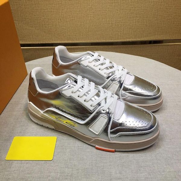 

fashion classic trainer sneaker mens shoes new arrival autumn and winter luxury footwears style lace -up casual shoes scarpe sportive da uom, Black