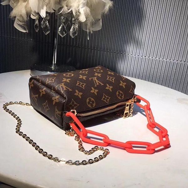 

drop ship womens bag chain shoulder bags ladies fashion designer crossbody bag trend style leather women zipper handbags fast delivery