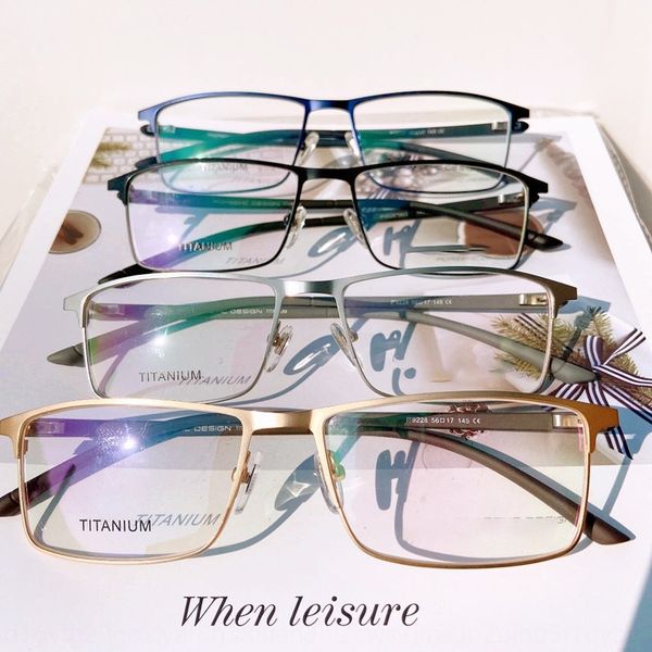

business men's baoshijie similar glasses frame titanium alloy glasses frame men's big face suitable titanium, Silver
