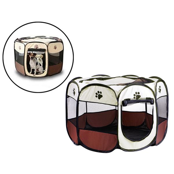 

portable soft pet collapsible playpen kennel fences 8 panel,sets up in seconds