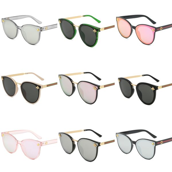 

2020 retro vintage fashion round sunglasses for women shaped reflective mirror sun glasses for ladies oculos feminino uv400 y119#139, White;black