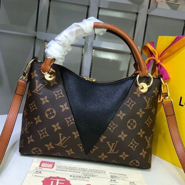 

fast delivery women leather fashion classic crossbody bag trend retro lady shoulder bag zipper handle tote hand bag with origin box