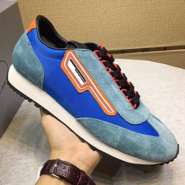 

comfortable suede and nylon sneakers mens shoes sale zapatos de hombre sports shoes outdoor walking luxury low lace -up casual men shoes, Black