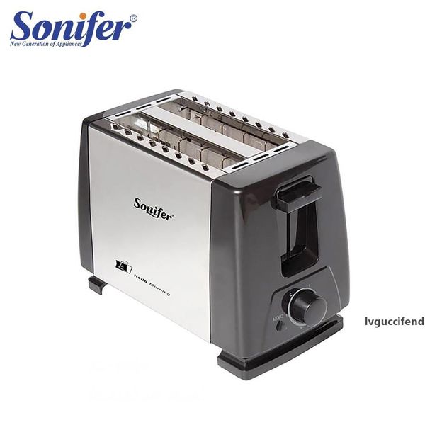 

2 slices stainless steel toaster automatic fast heating bread toaster household breakfast maker sonifer t200414
