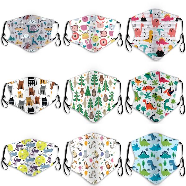 

designer face mask for children personality butterfly mask fashion 3d printing anti-dust breathable washable mask ng via#591