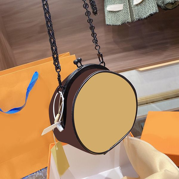 

bag women shoulder bags quality fashion waterproof messenger bag brown 2020 simple round designer high pu handbag leather female ladies csnl, Red;black