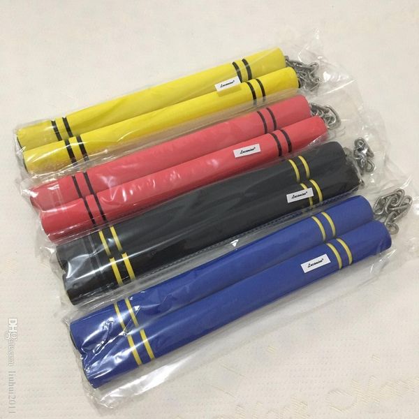 

lucamino new children safety sponge double cut rod sponge stick training novice beginner mat surface nunchakus wholesale