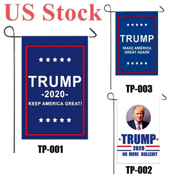

us stock 2020 election trump flag 30*45cm presidential election banner keep america great trump campaign flag dhl shipping