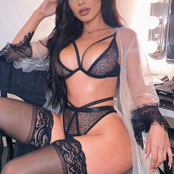

lingerie plus size bra set costumes women underwear temptation erotic lingerie porno costumes sleepwear, Red;black