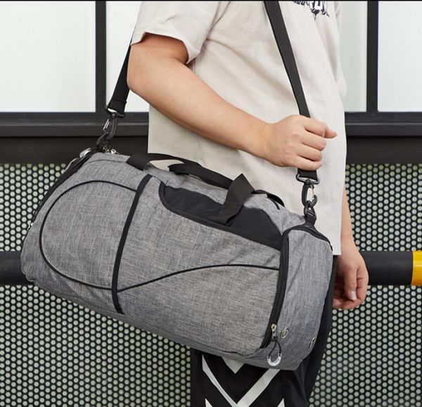 

outdoor bags multifunction gym bag men large waterproof fitness hand travel storage with shoes pocket single shoulder &