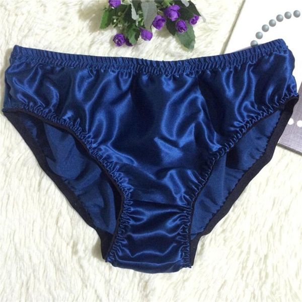 

men's breathable mid rise briefs seamless underwear breathable underpants men's silk underwear comfortable elastic underwea, Black;white