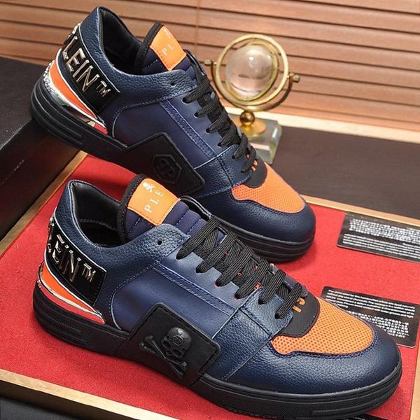 

мужская обувь высокого качества спорт комфортная осень и зима footwears плюс размер low top lace -до повседневный мужская обувь кроссовки za, Black