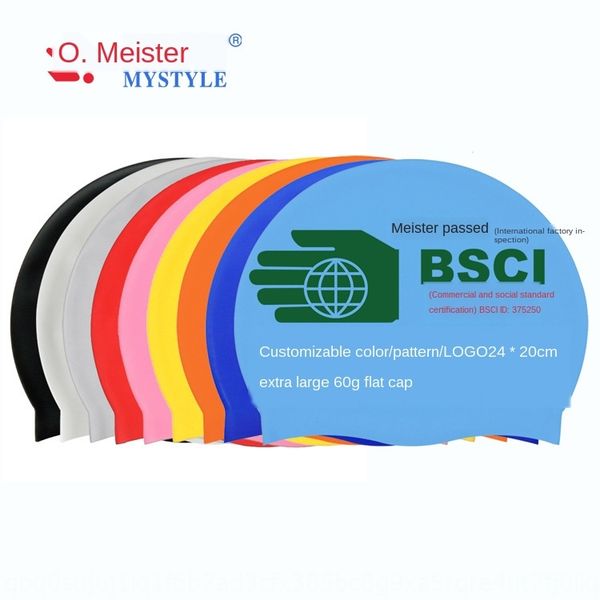 

meister silicone silicone larger size swimming cap swimming cap