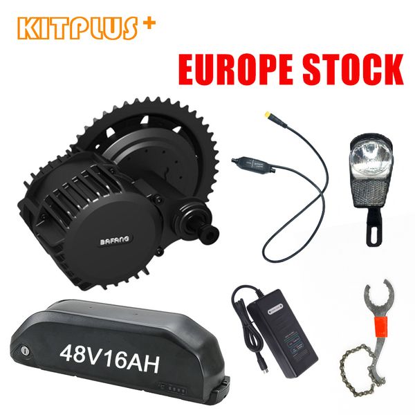 Bafang 8fun Motore 48V750W Catena BBS02 Centrale con Kit Ebike Batteria 16AH 48V Motore E Bike