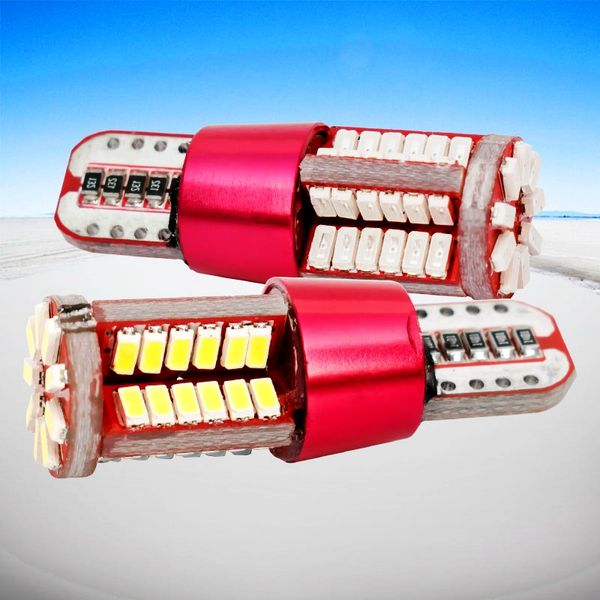 

2pcs t10 57 smd 4014 led canbus error auto clearance light w5w wy5w 194 192 2825 car wedge tail side bulb reading lamp 12v
