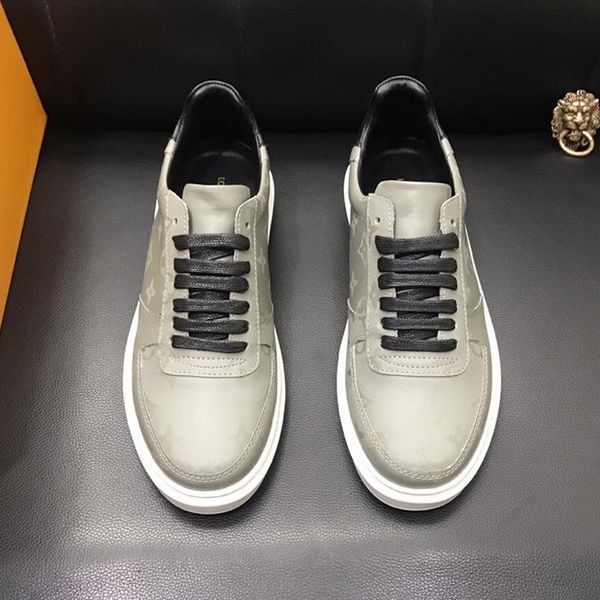 

low mens shoes with origin box autumn and winter vintage herren luxus marken schuhe lace -up style fashion flats platforms casual shoes