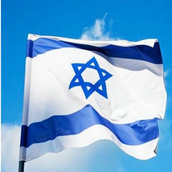 

israel flag 90x150cm printed polyester flags 90*150cm flying hanging isreal country national flag for sale, ing