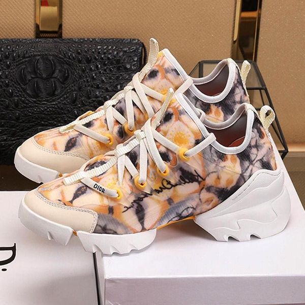 

men shoes sneakers luxury breathable casual zapatos de hombre d -connect sneaker mens fashion shoes luxury ds221 sale with box