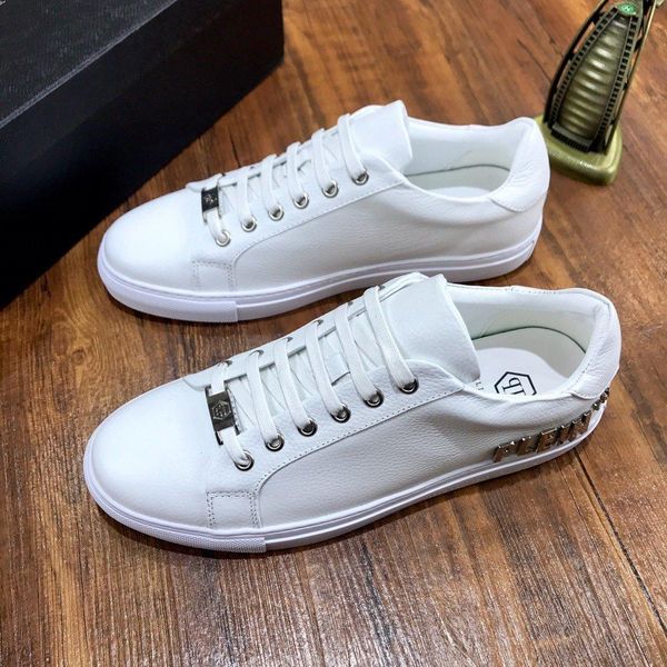 

new18 fashion men's shoes casual comfortable flat sports men's shoes high-end business work travel men's shoes zapatos hombre, Black