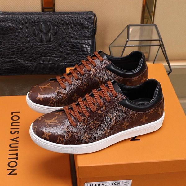 

luxemourg sneaker mens shoes vintage fashion luxury footwears sports plus size lace -up luxury men shoes zapatos de hombre