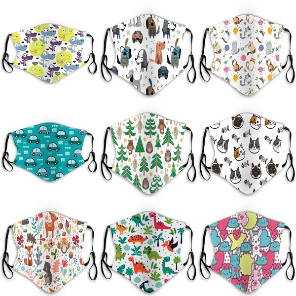 

sports mask chip filter pm2.5 remplacement filter cloth for face mask insert 5-layer protective anti-fog haze dust-proof breathable eea15#61