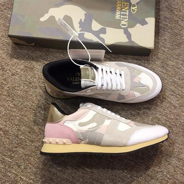 

the new rockrunner camouflage rivet fashion trend well-known brand lace-up casual shoes r design trend no.1,ss