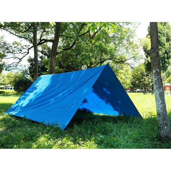

outdoor multi-function canopy waterproof sunscreen beach pergola shade tent light moisture mat camping umbrella awning