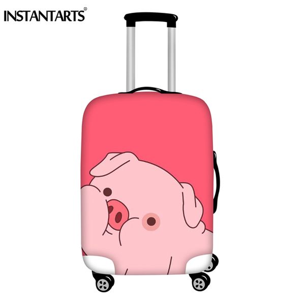 cute pink luggage