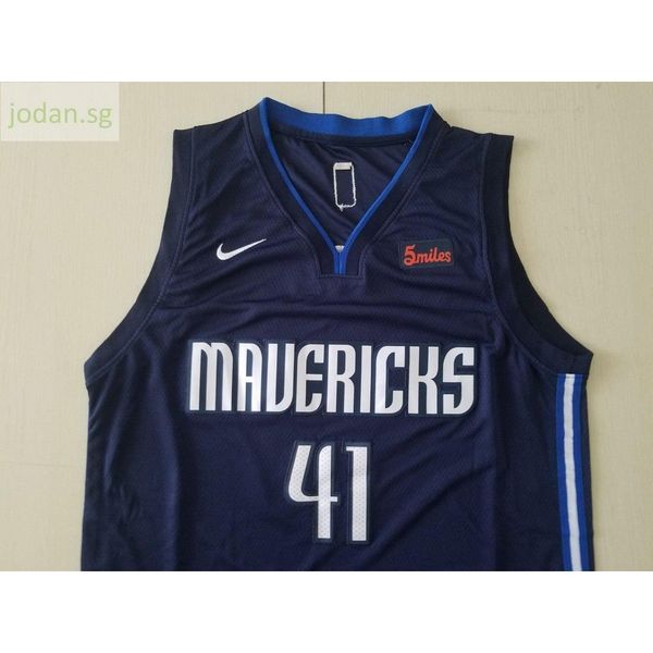 

648 basketball jerseys men sportswear nowitzki #41 answear vest s-xxl stitched jersey, Black;white