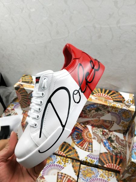 

2020g new trend leather casual shoes men and women comfortable sneakers fashion wild party couple shoes, size 35-451, Black