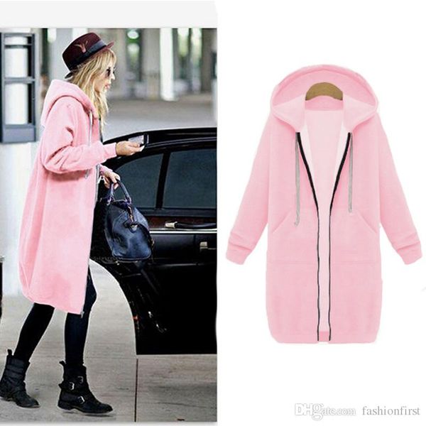 

plus size women's spring hoody tracksuits female pink black red army green gray navy woman sweatshirt