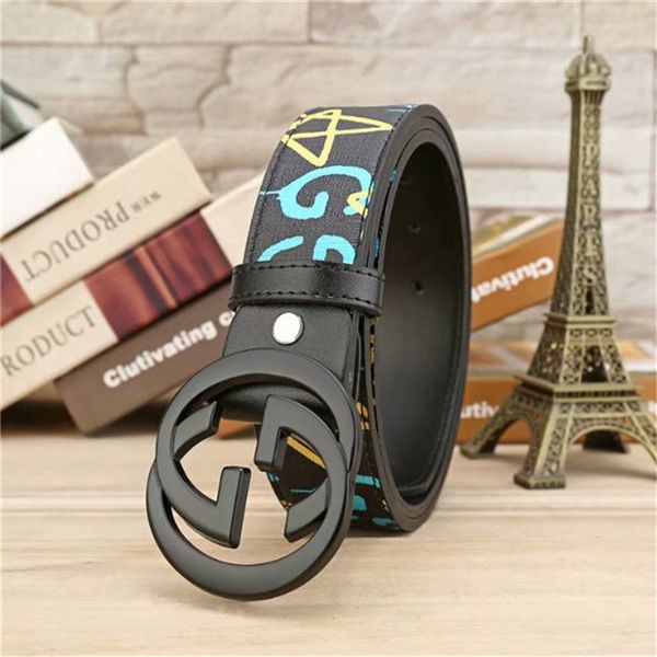 

2019 designer business belts imported fashion men's belts, Blue;gray