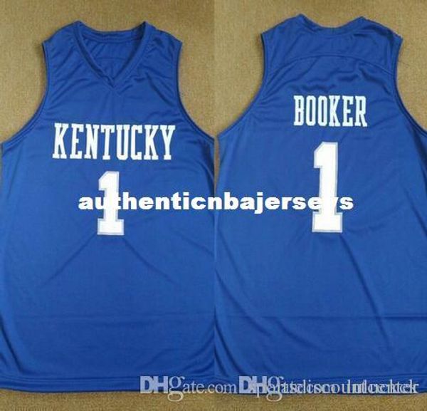 

factory outlet custom devin booker kentucky college away retro basketball jersey stitched customized any name and number jerseys, Gray
