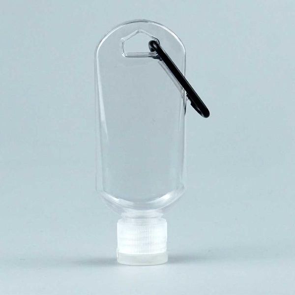 

storage bottles & jars 20pcs refillable bottle daily liquid container outdoor empty packing travel portable transparent with hook flip cap m